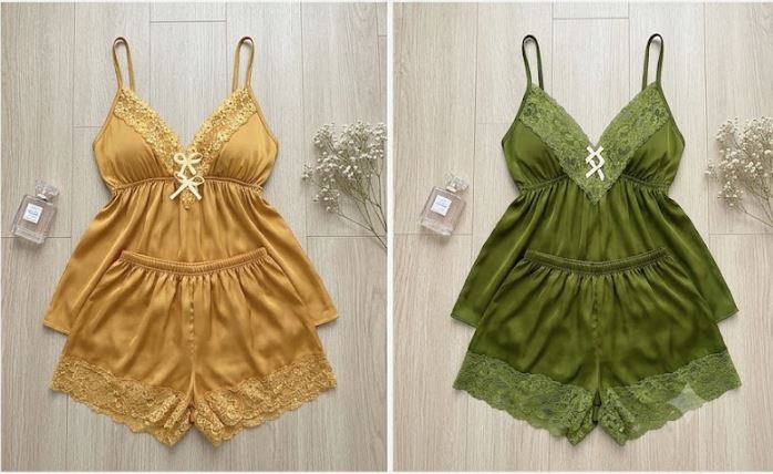 Bộ đồ ngủ 2 dây đẹp sexy gợi cảm