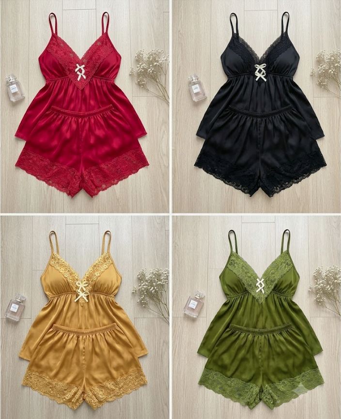 Bộ đồ ngủ 2 dây đẹp sexy gợi cảm