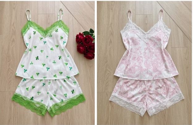 Bộ đồ ngủ 2 dây cao cấp