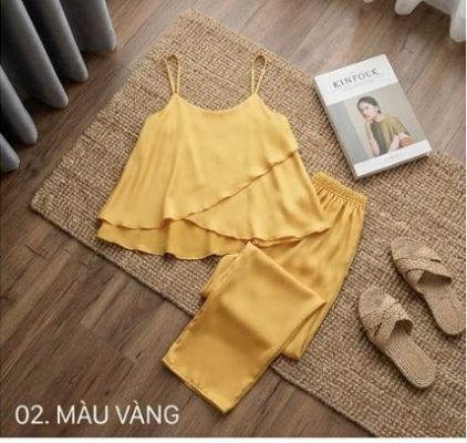 Đồ pijama nữ lụa cao cấp