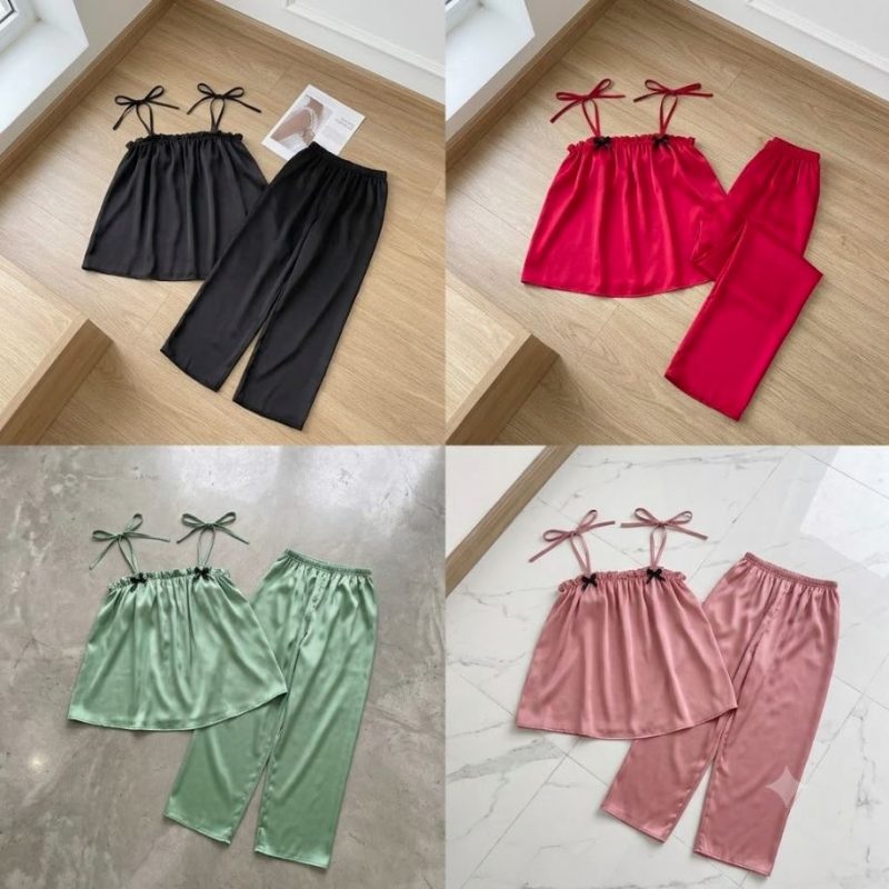 đồ bộ pizama nữ cao cấp