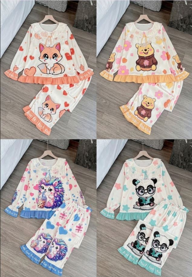 đồ ngủ pijama nữ dài giá sỉ bán rẻ nhất