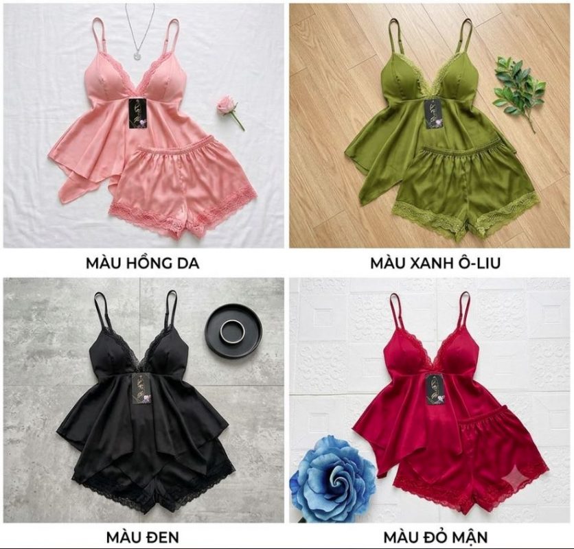 xưởng sỉ pijama lụa