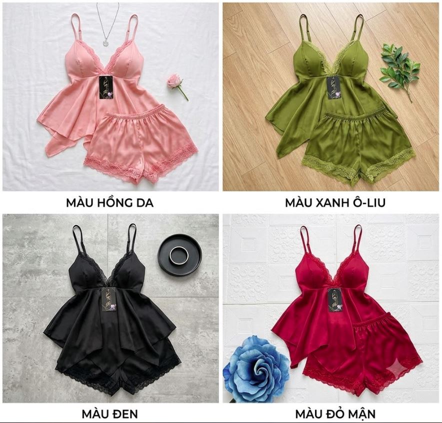 xưởng sỉ pijama lụa