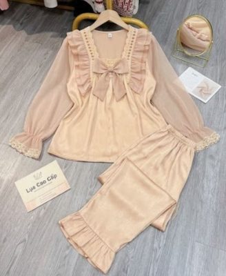 đồ bộ pijama lụa cao cấp