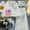 Pijama nữ tay ngắn quần dài