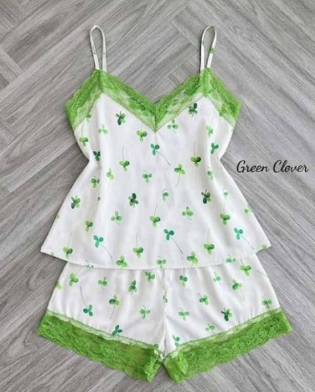 Giá sỉ đồ ngủ 2 dây lụa Latin