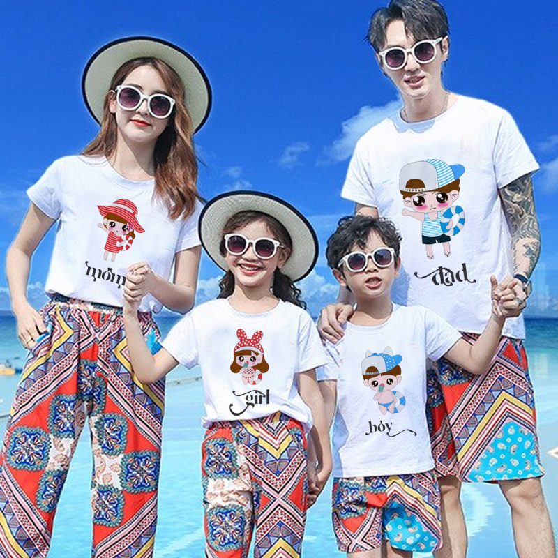 quần áo đồng phục gia đình