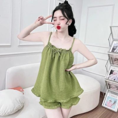 đồ bộ ngủ nữ 2 dây

