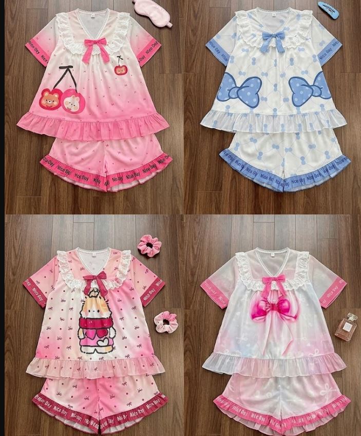 bộ đồ ngủ pijama nữ