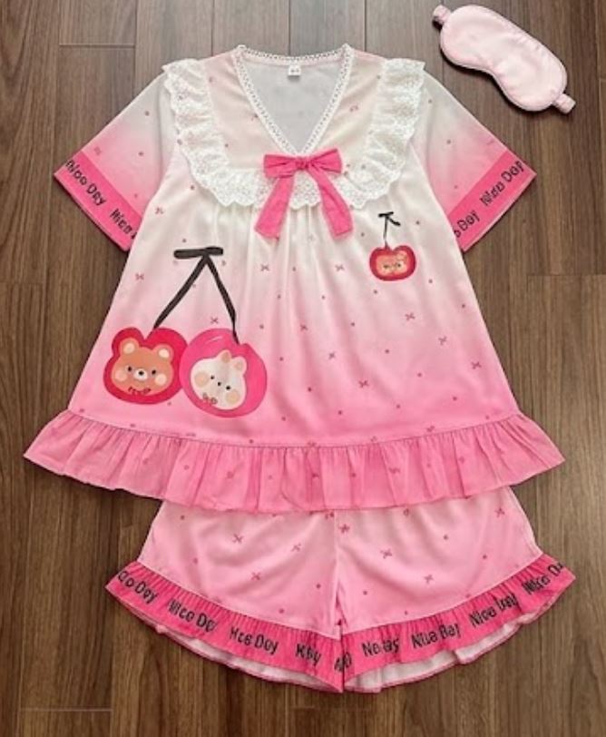bộ đồ ngủ pijama nữ