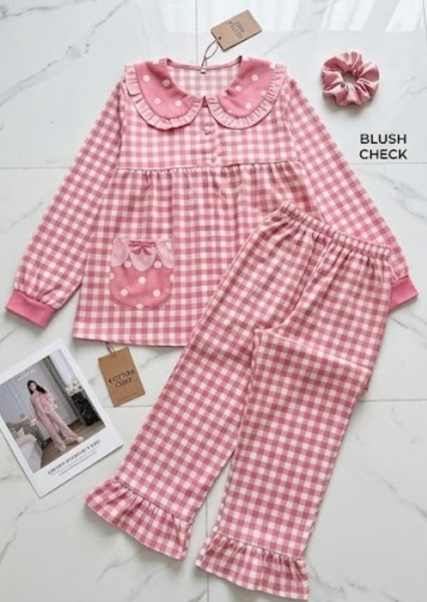 bộ ngủ pijama nữ dài tay