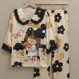 bộ ngủ pijama nữ dài tay
