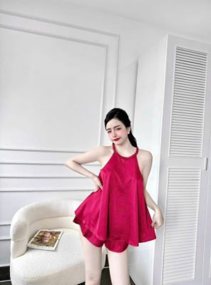 Bộ đồ ngủ 2 dây gợi cảm