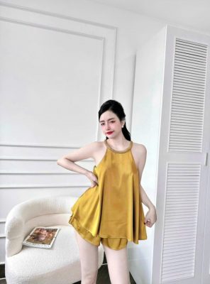 Bộ đồ ngủ 2 dây gợi cảm