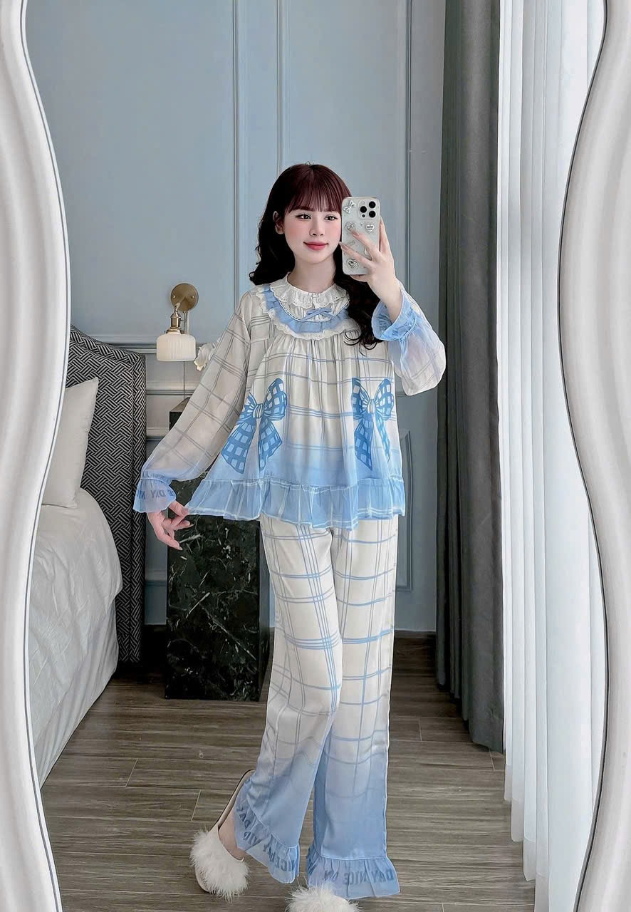 bộ đồ nữ mặc ở nhà