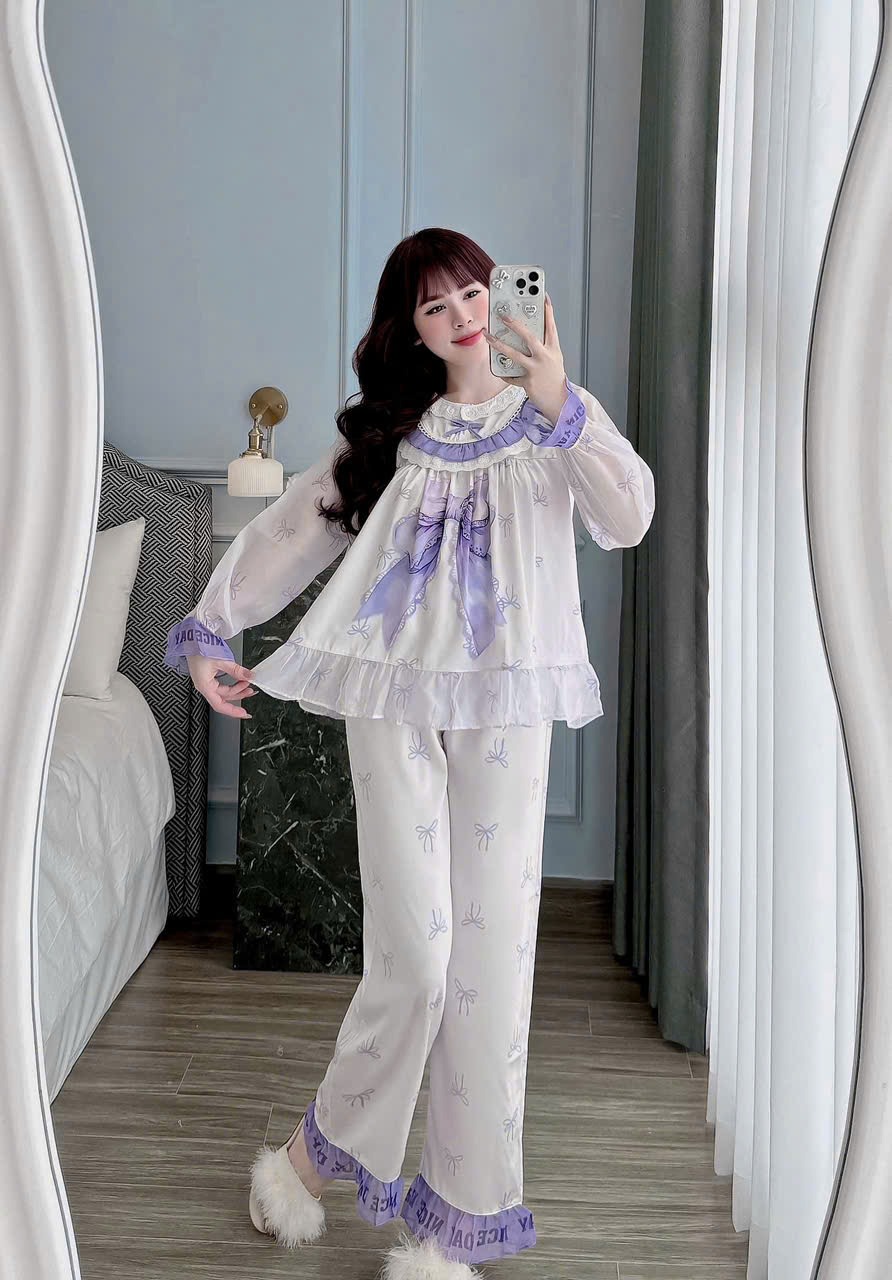 bộ đồ nữ mặc ở nhà