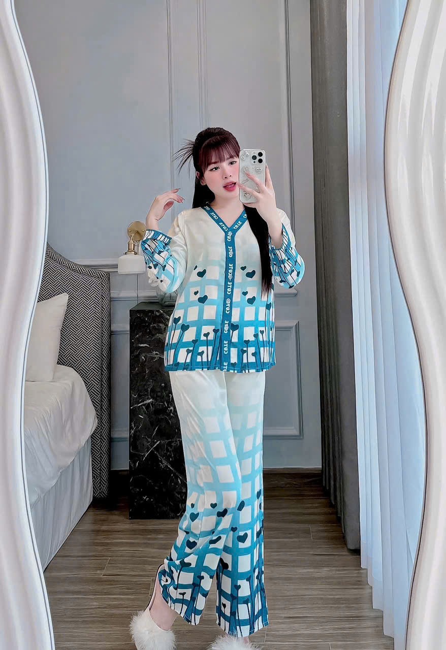 đồ bộ quần dài tay dài mặc nhà giá sỉ