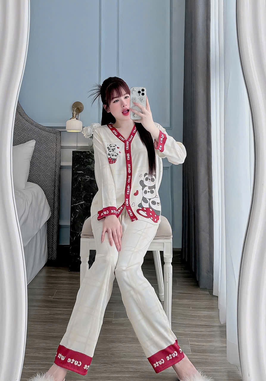 đồ bộ quần dài tay dài mặc nhà giá sỉ