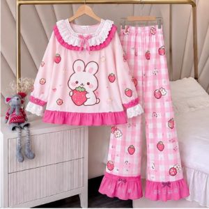 Đồ bộ pijama nữ dài tay