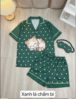 đồ bộ pijama nữ lụa cao cấp