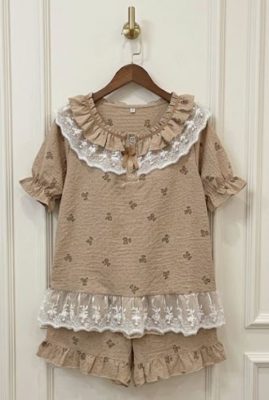 đồ bộ pijama nữ ngắn