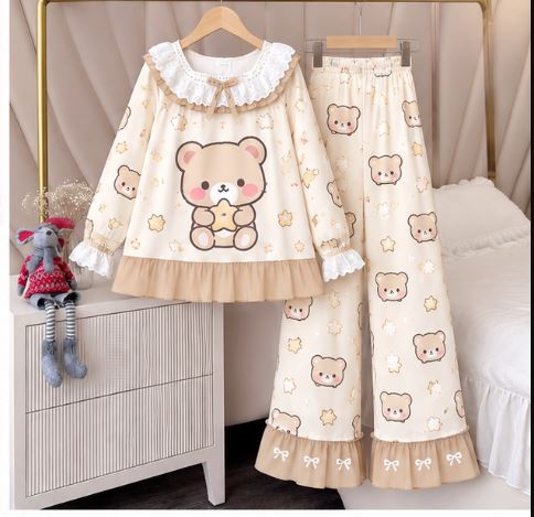 đồ pijama nữ tay dài