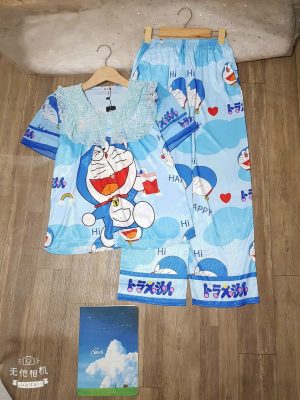 đồ bộ piijama tay ngắn dễ thương