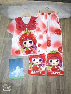 đồ bộ piijama tay ngắn dễ thương