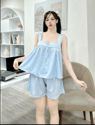 bộ đồ ngủ nữ tay ngắn