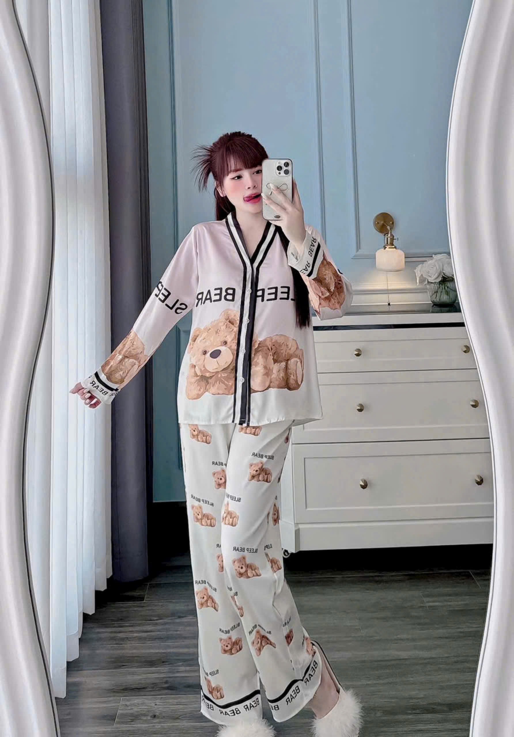mẫu đồ bộ nữ mặc nhà đẹp