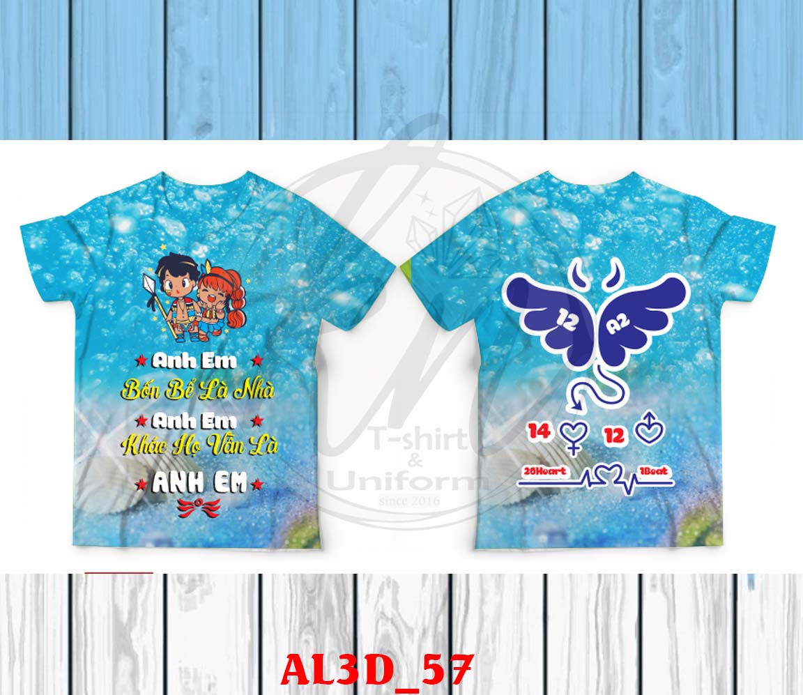 áo lớp 3d đẹp và độc