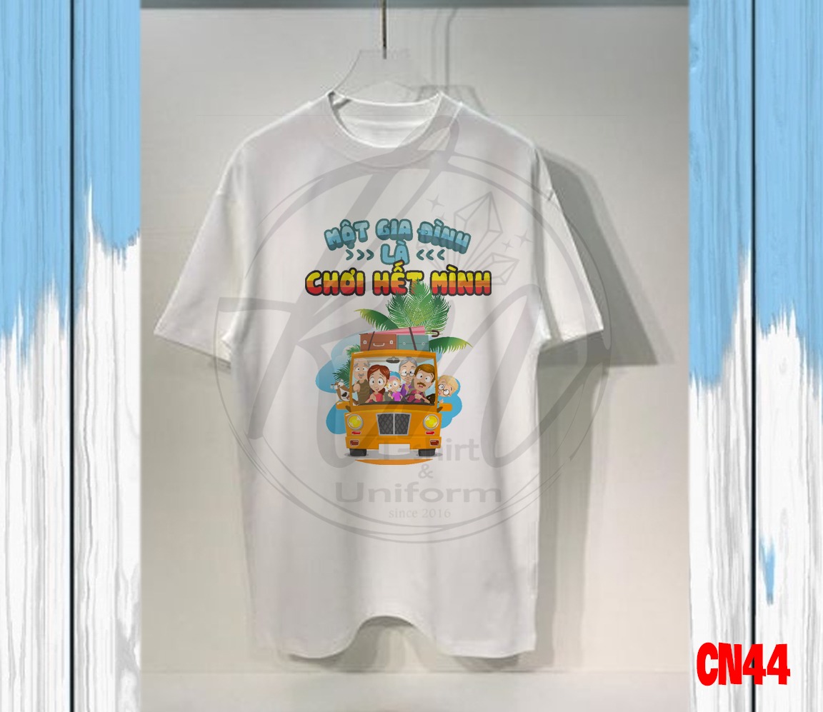 in áo nhóm theo yêu cầu