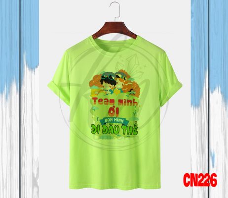 áo thun nhóm cổ tròn