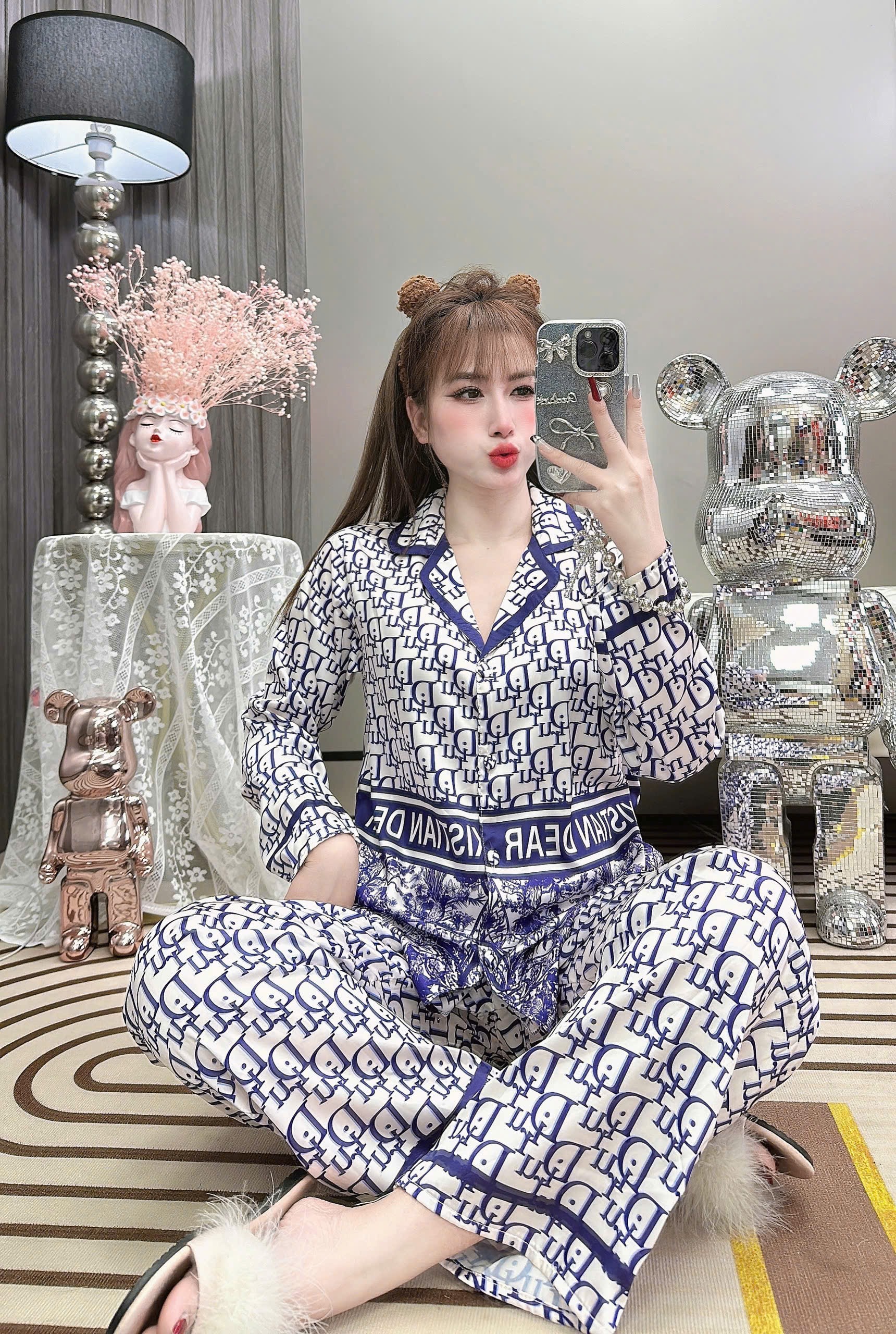 pijama nữ tay dài