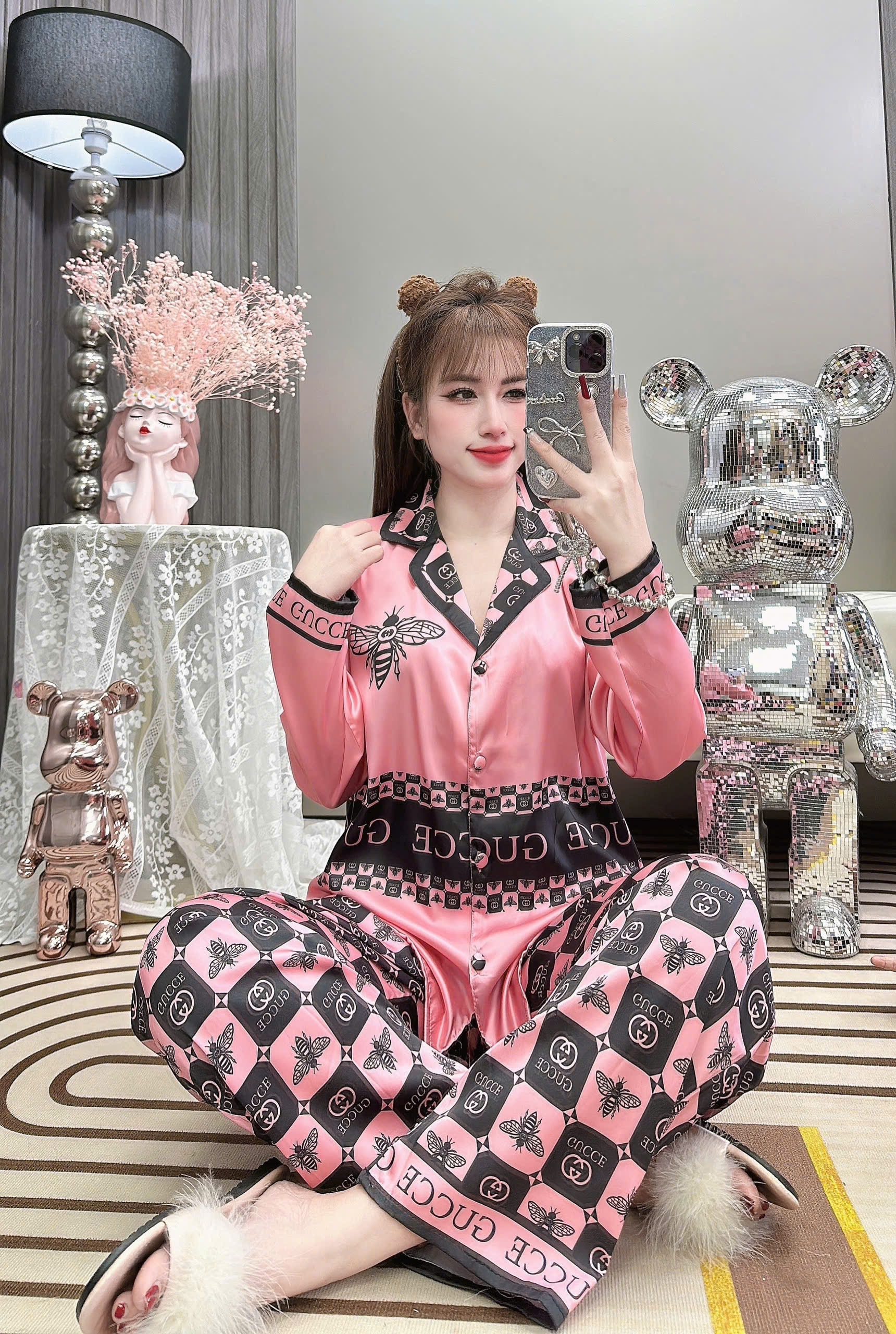pijama nữ tay dài