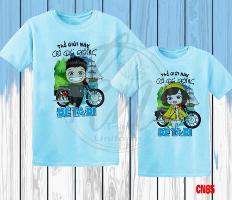 mẫu áo nhóm độc