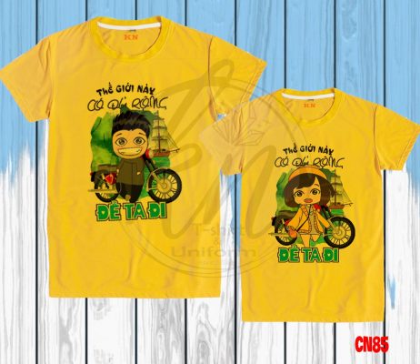 mẫu áo nhóm độc