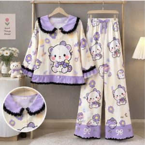 đồ bộ mặc nhà tay dài