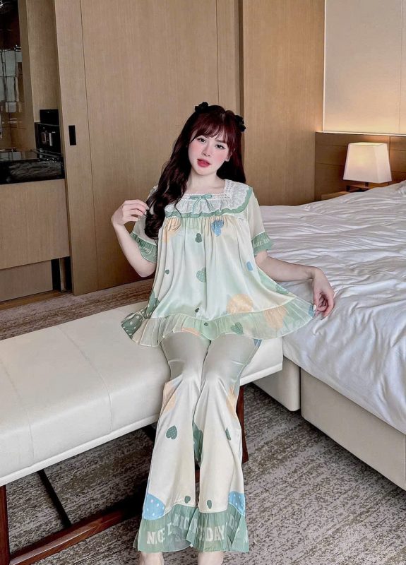 sỉ pijama lụa cao cấp