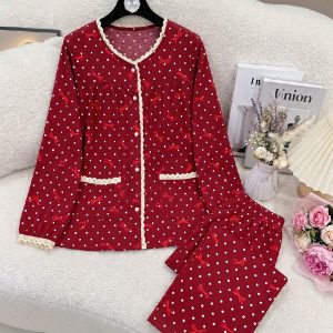 Đồ Bộ Thun Lửng Nữ