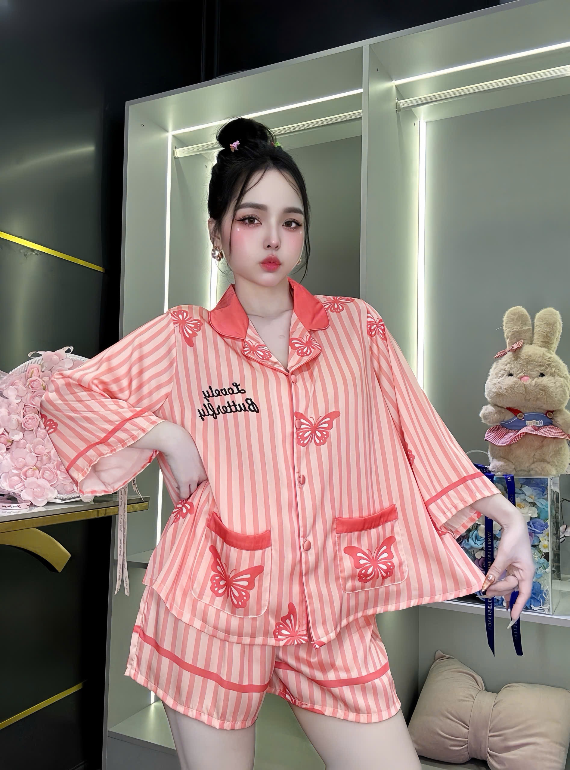 Bộ Đồ Ngủ Pijama Nữ