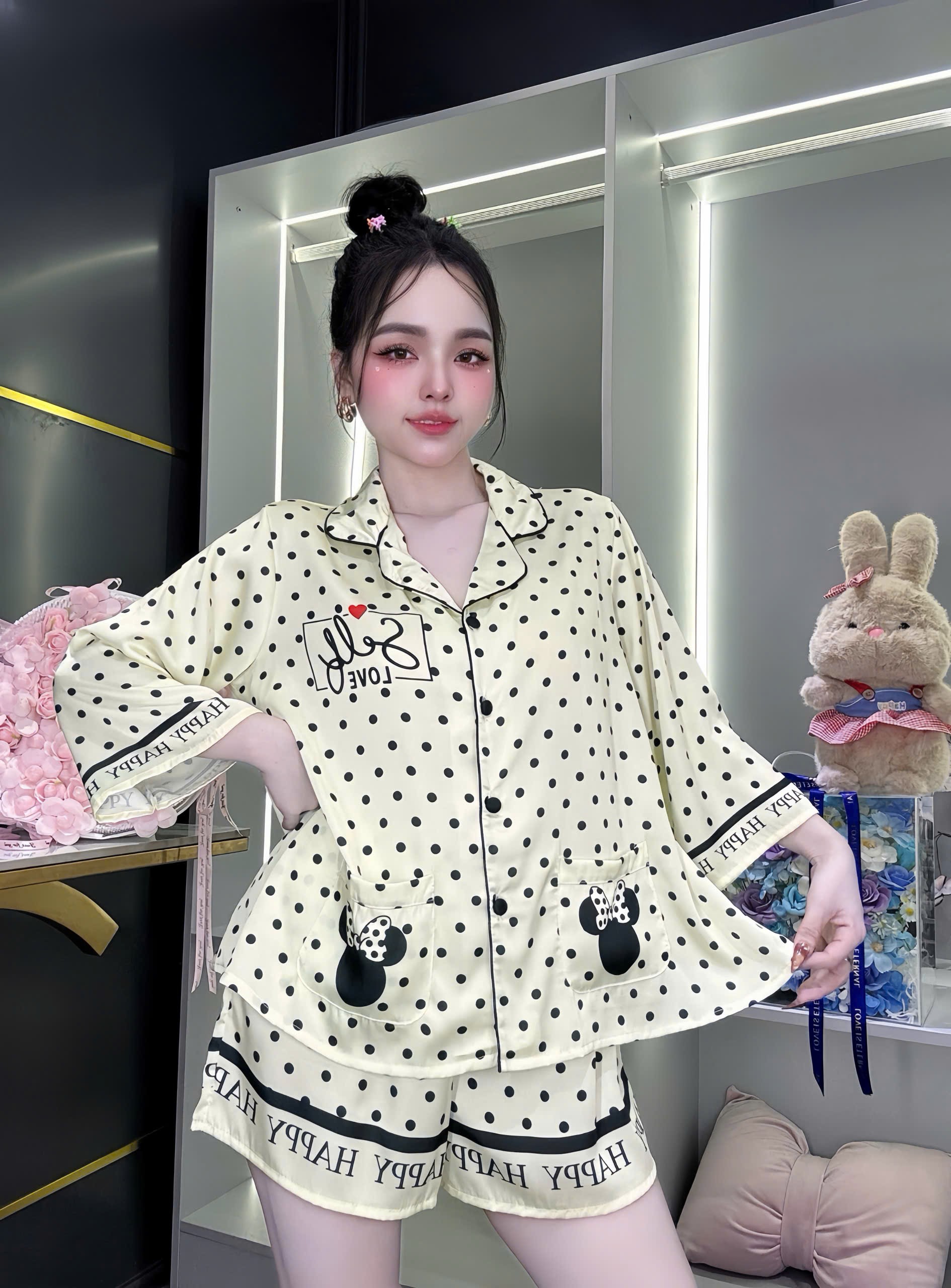 Bộ Đồ Ngủ Pijama Nữ