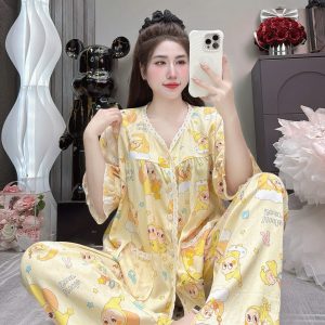 Đồ Bộ Pijama Nữ Dài Tay