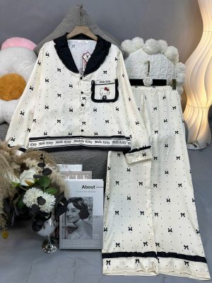 Đồ ngủ pijama lụa nữ