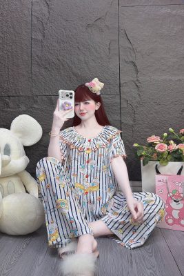 đồ ngủ pijama ngắn cute