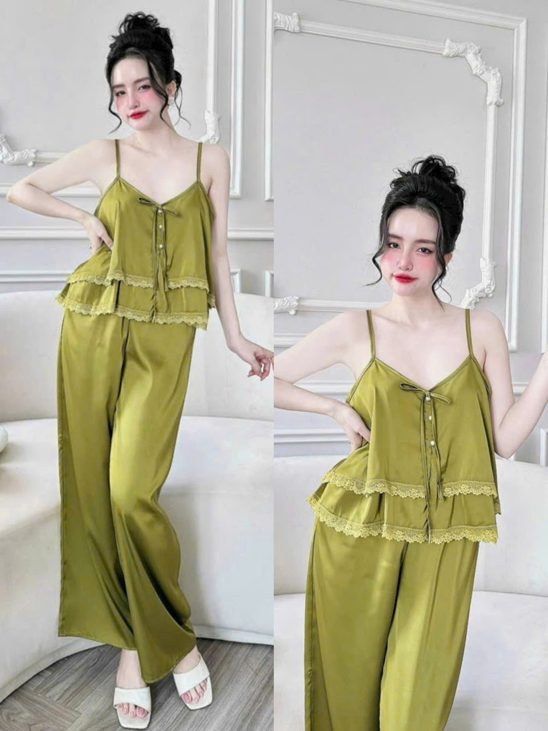 set đồ bộ nữ quần dài