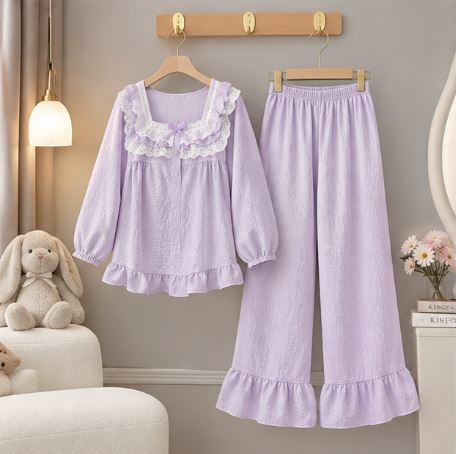đồ bộ pijama quần dài mặc nhà
