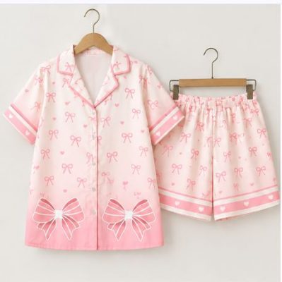 bộ đồ ngủ pijama nữ cute