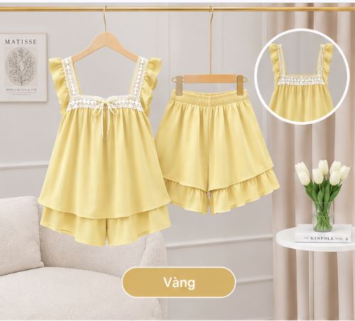 Đồ Bộ 2 Dây Nữ Giá Sỉ tại Bến Tre